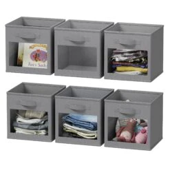 SpaceAid 6 Pac Fabric Storage Cubes -NeatNest Store 1.2 769ffc2c 4f3d 43ac 9bc3 b14e82714c66