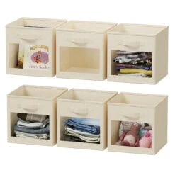 SpaceAid 6 Pac Fabric Storage Cubes -NeatNest Store 1.3 2a83fe60 0b17 483b a9c3 86c99527ef06
