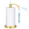 SpaceAid® 2 In 1 Gold Paper Towel Holder With Spray Bottle In The Middle