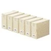 SpaceAid Bed Sheet Closet Organizer, 6 Pack, Beige