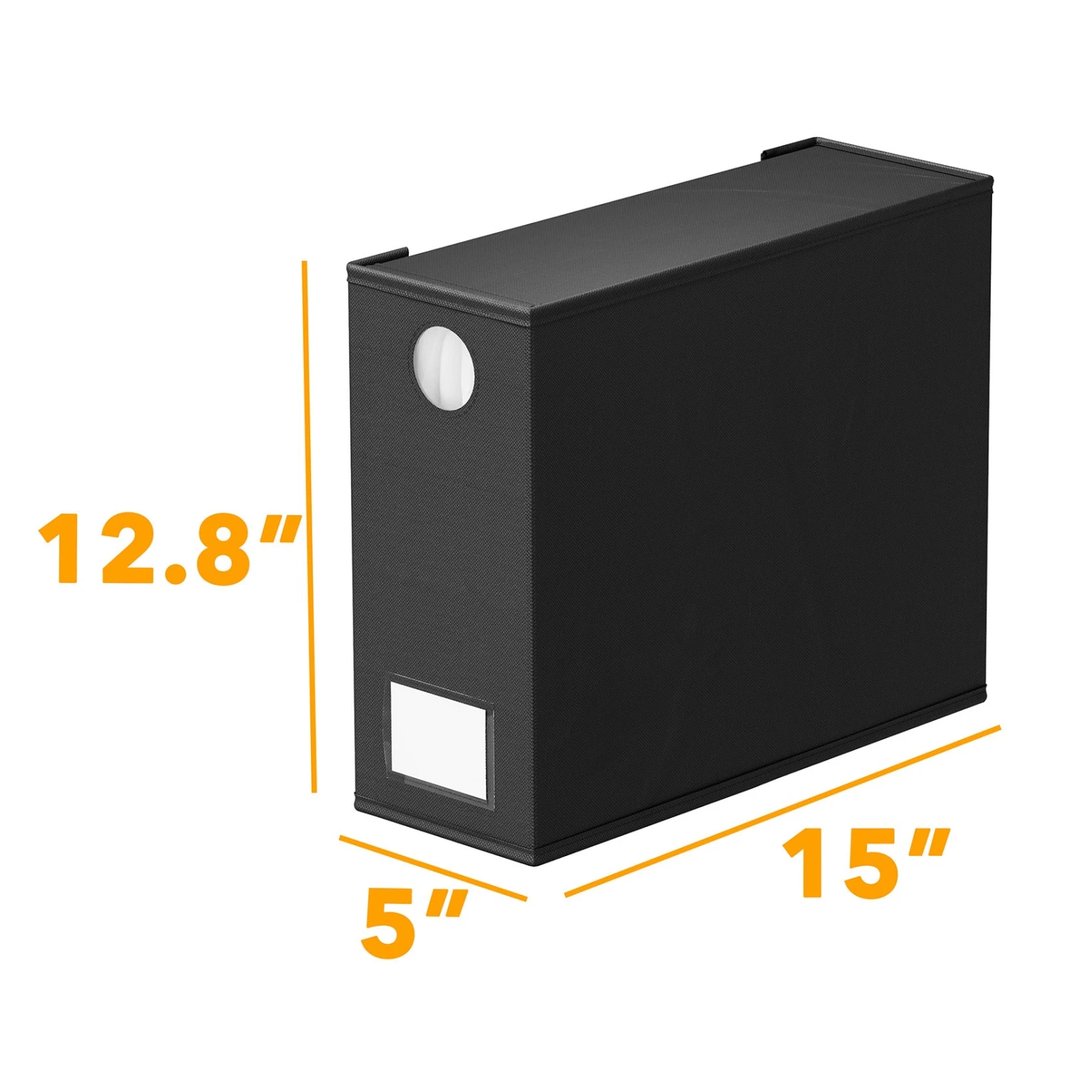 SpaceAid 6 Pack Bed Sheets Organizer And Foldable Storage In Black 7 SpaceAid 6 Pack Bed Sheets Organizer And Foldable Storage In Black - Image 7