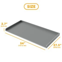 SpaceAid Laundry Countertop,Gray -NeatNest Store 24XYDB DC03 G 1609 4