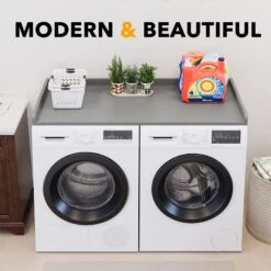 SpaceAid Laundry Countertop,Gray -NeatNest Store 24XYDB DC03 G 1609 6