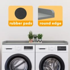 SpaceAid Laundry Countertop,Gray -NeatNest Store 24XYDB DC03 G 1609 7