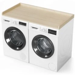 SpaceAid Shelf Above Washer And Dryer, Oak