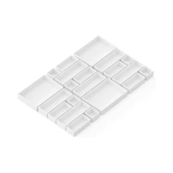 21-Piece Bamboo Drawer Organizer Set - Multi-Use Storage Bins -NeatNest Store 26