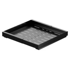 SpaceAid Adjustable No-Drill Adhesive Pull-Out Cabinet Drawer For Kitchen Black, 17" Deep -NeatNest Store 28CTCL 01XK 01B 1609 8