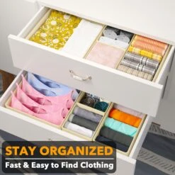 SpaceAid 12 Pack Drawer Organizers For Clothes -NeatNest Store 3 b04fd281 51fc 4f76 8916 10594e7215d5