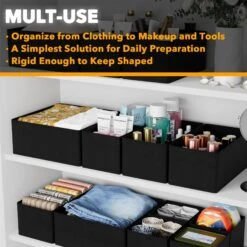 SpaceAid 12 Pack Drawer Organizers For Clothes -NeatNest Store 4.2