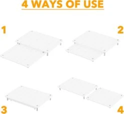 2 Pack Adjustable Stone Drying Mat White 12 2 Pack Adjustable Stone Drying Mat White -NeatNest Store 514OyceJ0FL. AC SL1500