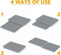 2 Pack Adjustable Stone Drying Mat Gray -NeatNest Store 6192fDLE iL. AC SL1500