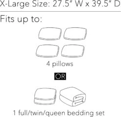 SpaceAid Vacuum Storage Bags X-Large 3 Pack 12 SpaceAid Vacuum Storage Bags X-Large 3 Pack -NeatNest Store 61OIY2iDlyL. AC SL1500