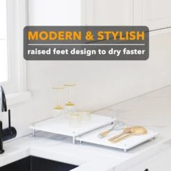 2 Pack Adjustable Stone Drying Mat White 11 2 Pack Adjustable Stone Drying Mat White -NeatNest Store 61oT3FstYML. AC SL1500