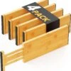 4 Pack 4.65“ High Drawer Organizer