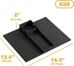 Bamboo Foldable Cup Holder For Couch Black -NeatNest Store 717Tlxk4doL. AC SL1500