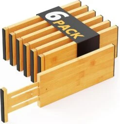 Front Page 30 6 Pack 4.65“ High Drawer Organizer