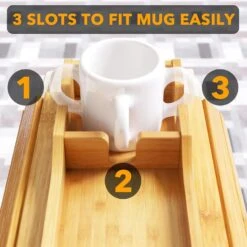 Bamboo Foldable Couch Tray Natural -NeatNest Store 71BokL9CsML. AC SL1500