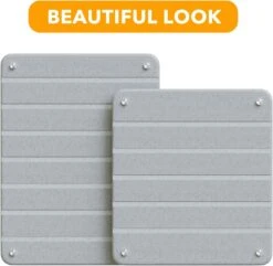 2 Pack Adjustable Stone Drying Mat Light Gray -NeatNest Store 71EpRdxLAvL. AC SL1500