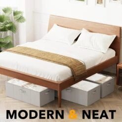 3 Pack 10" High Under Bed Storage Bins With Lids 15 3 Pack 10" High Under Bed Storage Bins With Lids -NeatNest Store 71QmfiIh7ML. AC SL1500