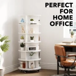 6-Tier Rotating Shoe Rack With Wheels 12 6-Tier Rotating Shoe Rack With Wheels -NeatNest Store 71RtEpcV0HL. AC SL1500