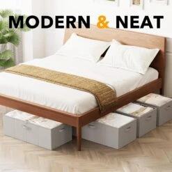 4 Pack 10" High Under Bed Storage Bins With Lids 15 4 Pack 10" High Under Bed Storage Bins With Lids -NeatNest Store 71WE4ev5pWL. AC SL1500