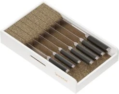 Medium Drawer Knife Block, 9"W -NeatNest Store 71YzIcPJU L. AC SL1500