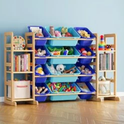 Toy Storage Organizer With 6 Shelves And 12 Bins -NeatNest Store 81BAjTjlQ7L. AC SL1500