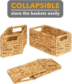 4-Pack Wicker Storage Baskets With Handle -NeatNest Store 81ECht32AUL. AC SL1500