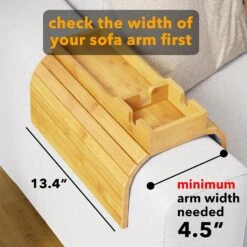 Bamboo Foldable Couch Tray Natural -NeatNest Store 81OI4C WBuL. AC SL1500