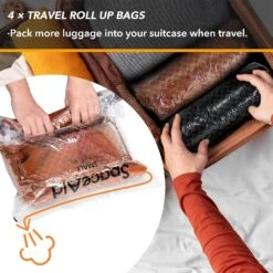 SpaceAid 20 Pack Vacuum Bags (4 Jumbo/4 Large/4 Medium/4 Small/4 Roll) -NeatNest Store 81ZOa5gH9wL. AC SL1500