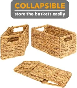 6-Pack Rattan Baskets With Handle -NeatNest Store 81kP5XmesEL. AC SL1500