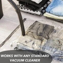 SpaceAid 20 Pack Vacuum Bags (4 Jumbo/4 Large/4 Medium/4 Small/4 Roll) -NeatNest Store 91M YBLPqgL. AC SL1500