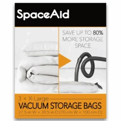 SpaceAid Vacuum Storage Bags X-Large 3 Pack