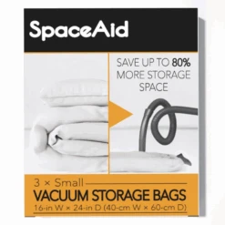SpaceAid Vacuum Bags (Small 3 Pack)