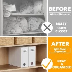 Front Page -NeatNest Store bed sheet set storage organizer 2