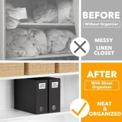 Front Page -NeatNest Store bed sheet storage container 2