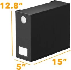 SpaceAid 2 Pack Bed Sheet Storage Container For Linen Closet, Black 13 SpaceAid 2 Pack Bed Sheet Storage Container For Linen Closet, Black -NeatNest Store bed sheet storage container 7