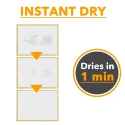 SpaceAid Diatomaceous Earth Kitchen Drying Dish Mat, White -NeatNest Store dish mat 3