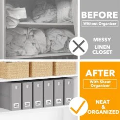 Front Page -NeatNest Store sheet organizer for closet 7