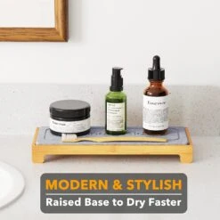 SpaceAid® Quick-Dry Kitchen And Bathroom Sink Caddy Organizer, The Soap And Sponge Holder -NeatNest Store sink caddy style 2